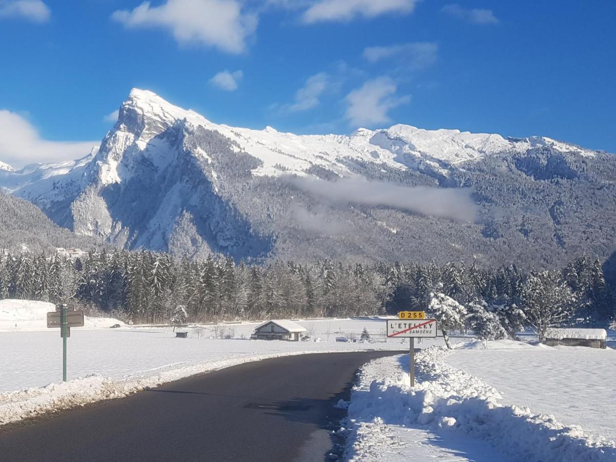 Les Frahans Samoëns Exterior foto